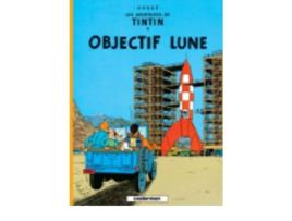 Livro Objectif Lune de Herge (Espanhol)