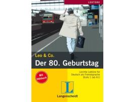 Livro 80 Geburtst +Cd de Vários Autores (Alemão)