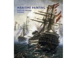 Livro Maritime Painting de Daniel Kiecol (Espanhol)