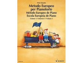 Livro Metodo Europeo Per Pianoforte: Vol.1 Metodo De Piano Europeo de Emonts, Fritz (Italiano)