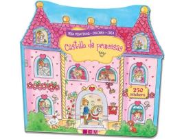 Livro Castillo Princesas 250 Stickers de Vários Autores (Espanhol)