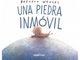 Livro Una Piedra Inmóvil de Brendan Wenzel (Espanhol)