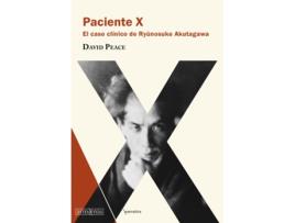 Livro Paciente X de David Peace (Espanhol)