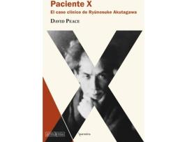 Livro Paciente X de David Peace (Espanhol)