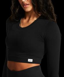 T-Shirt de manga comprida Craft Craft Collective Rib Cropped T-Shirt Women