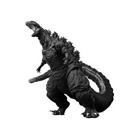 Bandai Tamashii Nations Boneco De Ação Godzilla S.hmonsterarts Godzilla 2016 The Fourth Orthochromatic Version 18 Cm