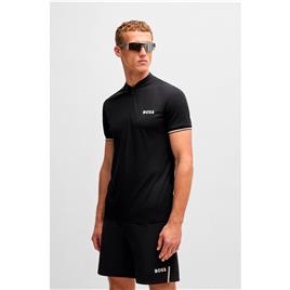 Boss Polo De Manga Curta Pariq Toc Ripstop 10270219