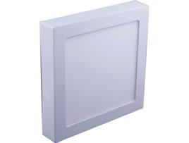 D. Cuadrado Led Superior 18w 6500k Bl Roblan