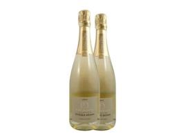 Espumante LA RUCHE Lévêque Dehan Blanc de Blancs Brut Champanhe (0.75 L - 2 Unidades)