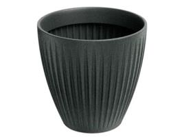 Latia Vaso Redondo Midl Ø60x58 Granito Grafite Prosperplast