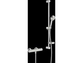 Misturadora De Chuveiro Hansaunita, Calha De Duche 952 Mm, 3 Jactos, Cromada, 48130131 Hansa