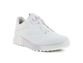 Sapatos Unissexo para Golf ECCO Three Goretex Boa Branco (40)