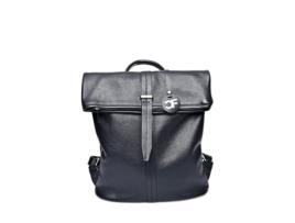 Mochila De Mulher Carla Ferreri Cf Nero Pele Preto