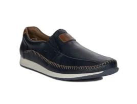 Sapatos De Homem Rieker Pele Azul (42)