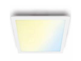 Painel Wifi Quadrado 36W 3400Lm Branco Quente-Frio WIZ