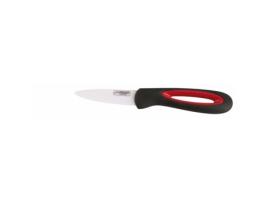 Faca de Cerâmica Jean Dubost Stratos 8 cm Cabo Preto e Vermelho Jean Dubost Pradel