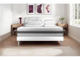 Estrado Completo Ripas Vitalmemo Vitalit Espuma Com Memória Branco (160x200)
