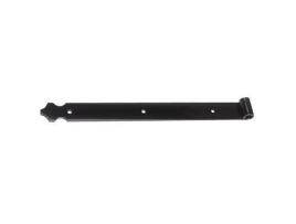 Dobradiça Reta Em Alumínio Preto 705mm Torbel 11pa70j