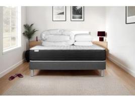 Estrado Completo Ripas Vitalmemo Vitalit Espuma Com Memória Cinzento (140x200)