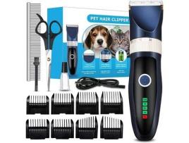 Máquina de Tosa para Animais de Estimação SAMURIIRON para Unhas de Pelo Grosso com Baixo Ruído Recarregável Sem Fio
