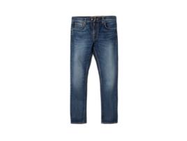 Calças de Homme NUDIE JEANS Lean Dean Ganga Azul (32x34)