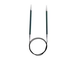 Knit Pro 3,75 Mm Agulhas De Tricô Circulares Fixas De Alumínio Zing Violeta Kp47068 Knitpro