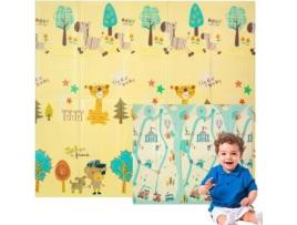 Tapete Edibaby para bebé com desenhos infantis, 1 cm de espessura Fun Edition