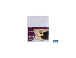 Toalha De Mesa Lisa Impermeável E Resistente A Manchas 140x300cm Em Vinil Cinza E Poliéster Cofan