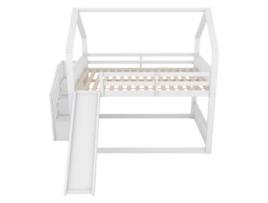 Beliche Barreiras Escada Escorrega Uytie Madeira Branco (140x200x200)