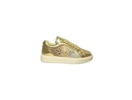 Sapatilhas De Mulher Apepazza Sport Scarpe Patrizia Platinum Pele Dourado (35)