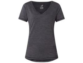 T-Shirt de Mulher ENERGETICS Poliéster Preto (XL)