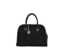 Mala De Mão De Mulher Isabella Rhea Ir Nero Pele Preto