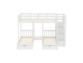 Beliche Escada Raumio Madeira Branco (90x200x163)