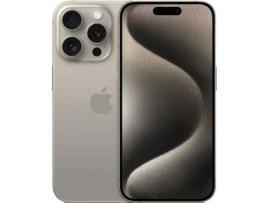 iPhone 15 Pro APPLE (Recondicionado Reuse Como Novo - 6.1'' - 128 GB - Titânio Natural)