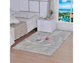 Tapete LUUCOZK Áreas Desgrenhadas Quarto Cinzento (180x220cm)