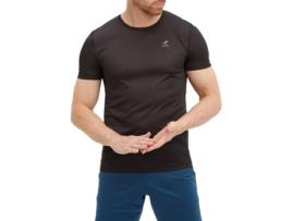 T-Shirt de Homem ENERGETICS Poliéster Preto (S)