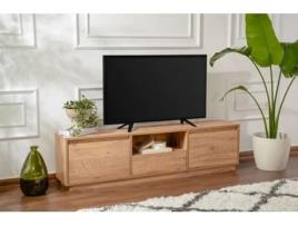 Móvel De Tv Vanguard 160x42x29,5 Cm Design Moderno Pinho Atlântico Leva Me Contigo