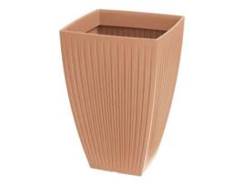 Latia Vaso Quadrado Alto Ø40x40 Terracota Prosperplast