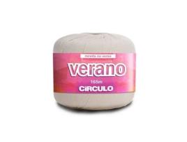 Fio De Crochet Círculo Verano 50g Off White 611