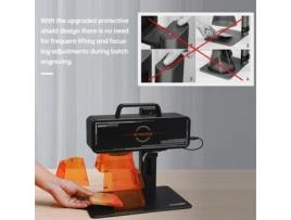 Atomstack M4 Pro Fiber Dual Laser Marking Machine 10w Diode 2w 1064nm Infrared, Handheld Cnc For Wood, Metal, Acrylic With 0.001mm Precision Sygo