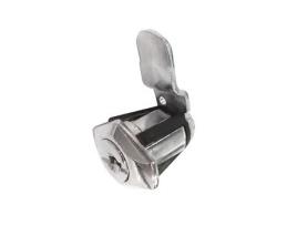 Bloqueio De Caixa De Correio Cromado Curvo De Pressão Btv Handlock