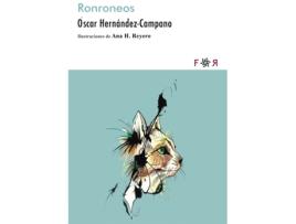 Livro Ronroneos de Óscar Hernández-Campano (Espanhol)  