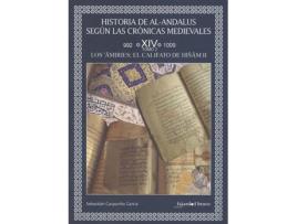 Livro Historia De Al-Andalús Según Crónicas Medievales de Sebastián Gaspariño García (Espanhol)      