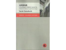 Livro Airbnb Ciudad Mercancia de Sarah Gainsforth (Espanhol)