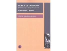 Livro Signos De Exclusión de Alessandro Casiccia (Espanhol) 