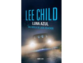 Livro Luna Azul de Lee Child (Espanhol)