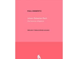 Livro Johann Sebastian Bach de Paul Hindemith (Espanhol)