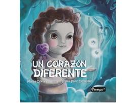 Livro Un Corazon Diferente de Sanz Cortes (Espanhol)