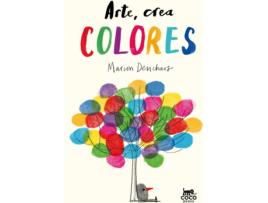 Livro Arte, Crea Colores de Marion Deuchars (Espanhol)