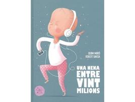 Livro Una Nena Entre Vint Milions de Robert García (Catalão)